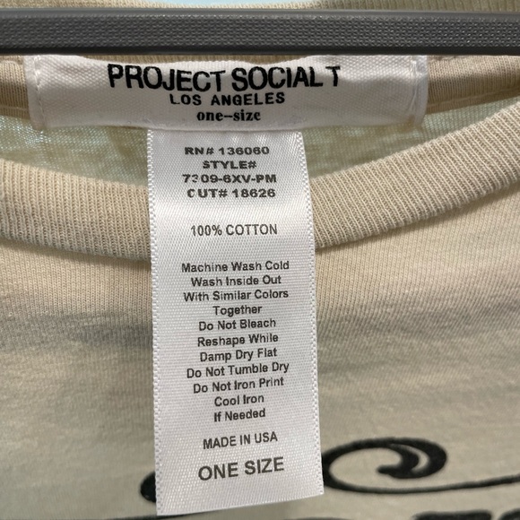 Whiskey Oversized Graphic Tee - Picture 3 of 3